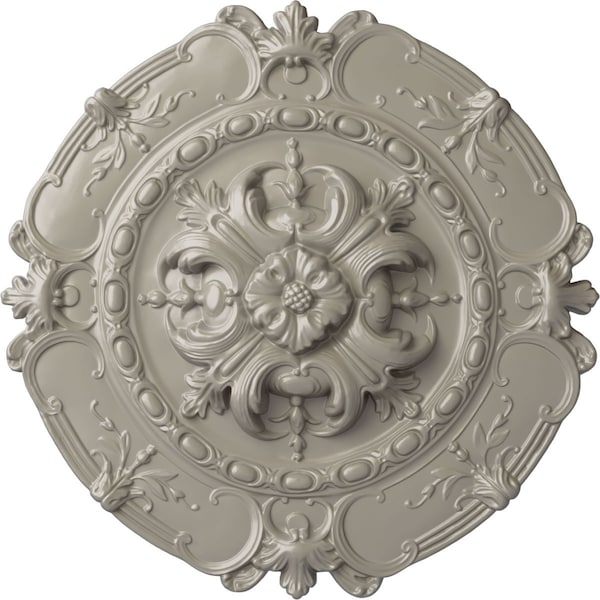 Ekena Millwork Southampton Ceiling Medallion, Hand-Painted Pearl White, 16 1/2"OD x 2 3/8"P CM16SOPWS - main